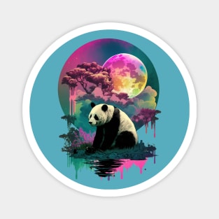 Panda Lake Magnet